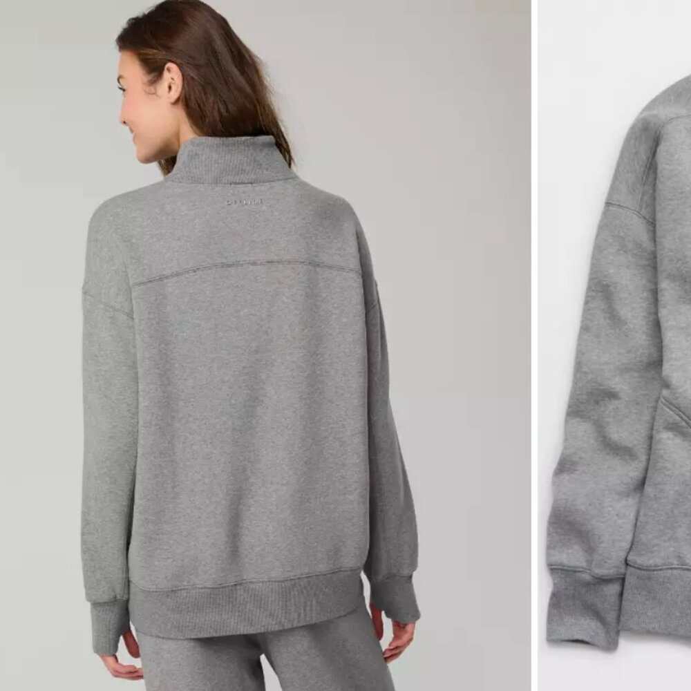 OFFLINE By Aerie Cloud Fleece Oversized Mockneck Sweatshirt - Picture 2 of 4